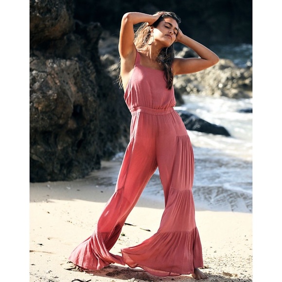 Free People Selfie Worthy Jumpsuit - Picture 1 of 6